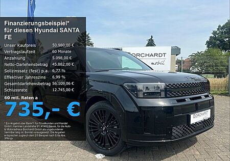 Hyundai Santa Fe PHEY MY25 1.6T-GDI 253PS 6AT 4WD Black-