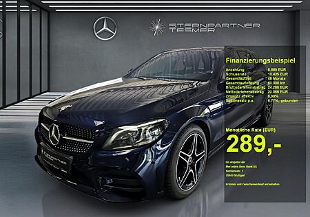 Mercedes-Benz C 200 d T AMG+KAM+LED+COMAND+LEDER+AMB+NIGHT+AHK