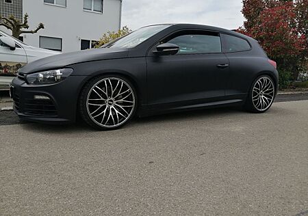 VW Scirocco Volkswagen 2.0TFSI R SCHWARZ MATT H&R GW 6 Gang OP