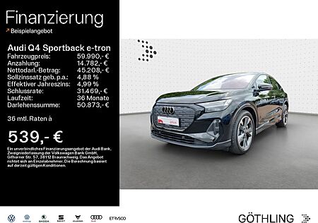 Audi Q4 e-tron Q4 Sportback e-tron 45 210 kW*S-line*Matrix*HUD*