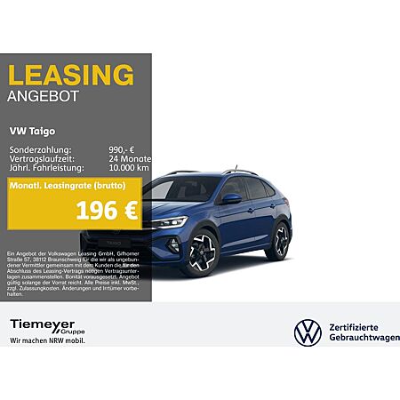 VW Taigo leasen