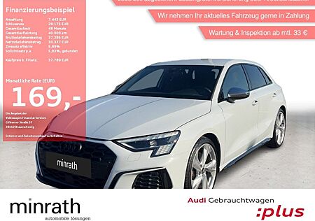 Audi S3 Sportback 2.0 TFSI Q MATRIX+APP+DAB+VIRT+ACC