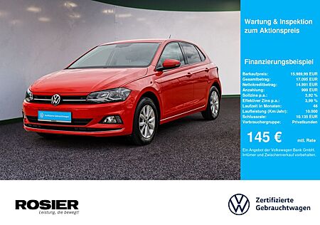 VW Polo Volkswagen Highline 1,0 l TSI ACC KEYLESS SHZ KLIMA BT