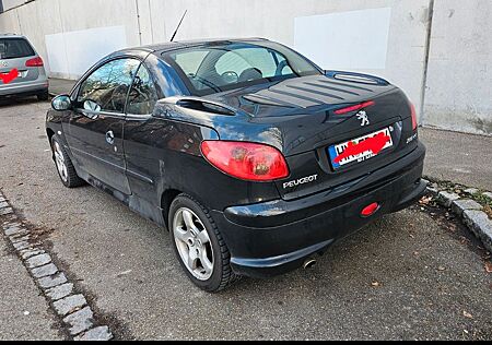 Peugeot 206 CC 135 S16 Nacht Schwarz Sport