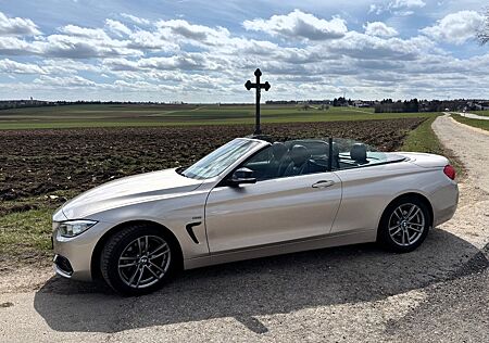 BMW 420i Cabrio-Sport Line*Aut*Xenon*Navi*Leder*AHK