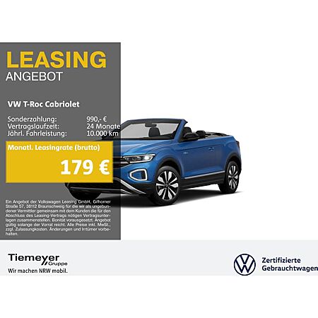 VW T-Roc leasen