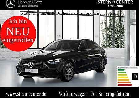 Mercedes-Benz C 200 d LED MBUX AMG AHK 360 Cam Totw Ambiente
