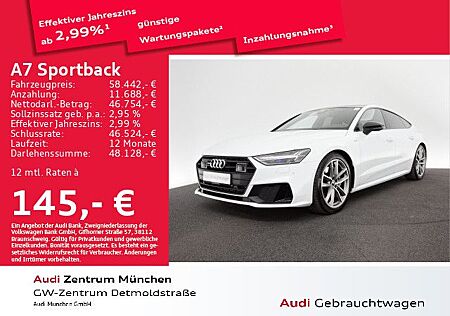 Audi A7 Sportback 50 TFSI e qu. S tronic S line Pano/