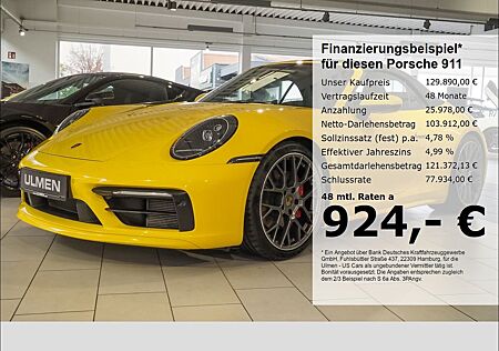 Porsche 911 Urmodell 911 Carrera S 992 Cabriolet 3.0 1-Hand PASM Spor