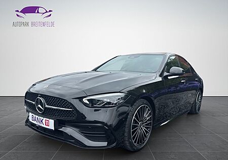 Mercedes-Benz C 220 d AMG|MBGarant|360°|Pano|HUD|Vollleder|19z