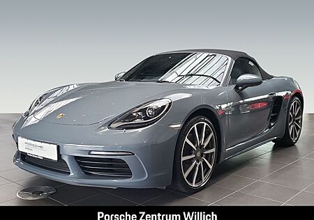 Porsche Boxster 718 Graphitblaumetallic Lederausstattung