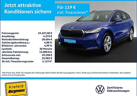 Skoda Enyaq iV 60 Loft LED SCHEINWERFER NAVI PDC KLIMA