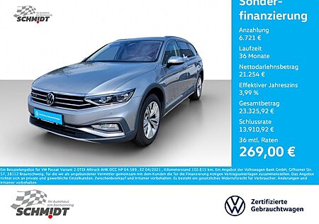 VW Passat Variant Volkswagen 2.0TDI Alltrack AHK DCC NP 64.589