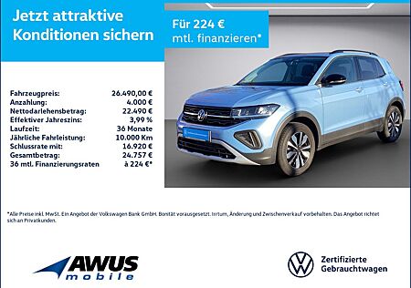 VW T-Cross Volkswagen 1.0TSI DSG Goal