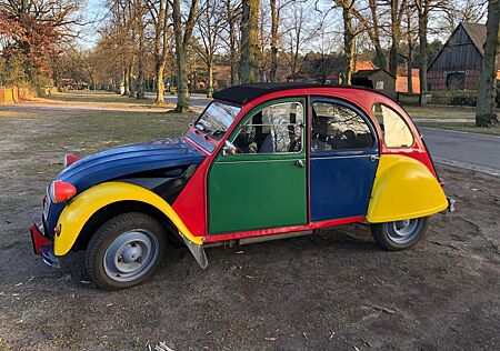 Citroën 2 CV in Sonderlackierung