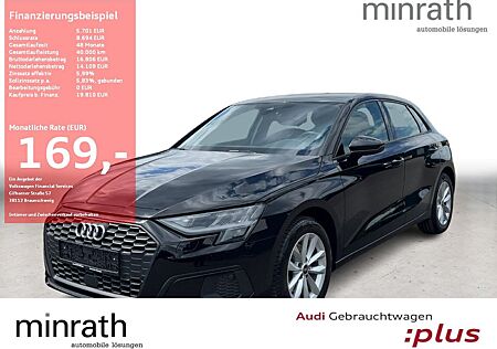 Audi A3 Sportback 30 TDI 6-Gang APP DAB VIRT LED KLIM