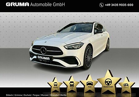 Mercedes-Benz C 300 de T +AMG+Night+AHK+Pano+Distr+DigiLight+