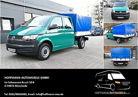 VW T6 Transporter Volkswagen Doka Pritsche Plane DSG 6-Sitze