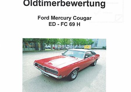 Ford Cougar Seltener Mercury 1969 Oldtimer