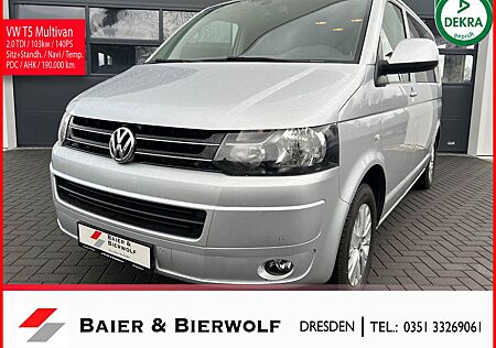 VW T5 Multivan Volkswagen Special Standheizung Temp. Navi PDC