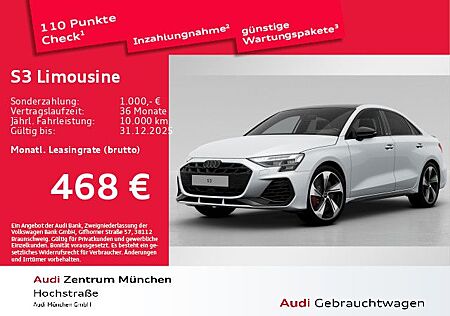 Audi S3 Limousine TFSI S tronic Perf-AGA/Pano/Matrix