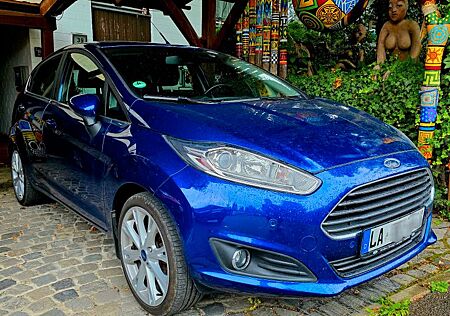 Ford Fiesta , 100PS, met.blau, Titan, Bestzustand