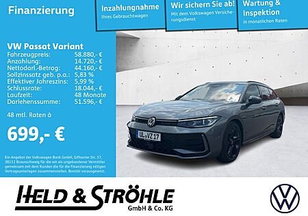 VW Passat Variant Volkswagen R-Line Black 2.0 TDI DSG 4M STHZ