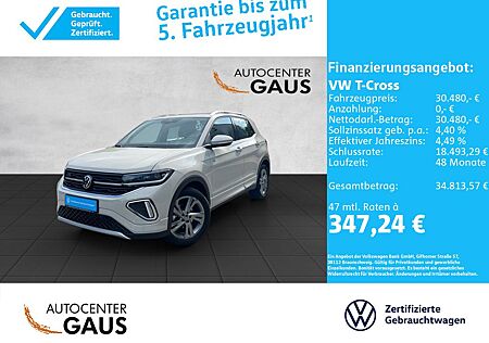 VW T-Cross Volkswagen R-Line 1.5 TSI DSG*IQ.Light*AHK*ACC
