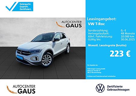 VW T-Roc Volkswagen Style 1.5 TSI DSG LED*AHK*Klima