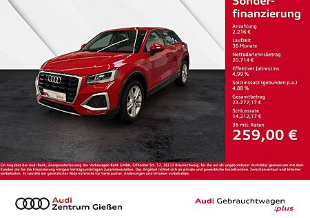 Audi Q2 30 TFSI advanced Assistenzpaket Parken LED