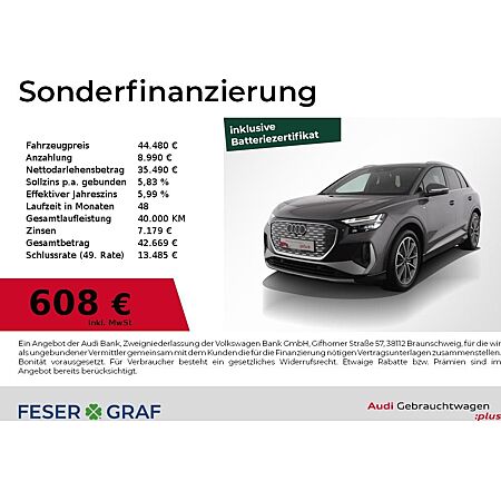 Audi Q4 e-tron leasen
