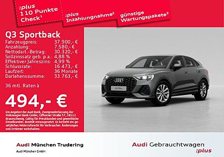 Audi Q3 Sportback 45 TFSI e basis S tronic Einparkhil
