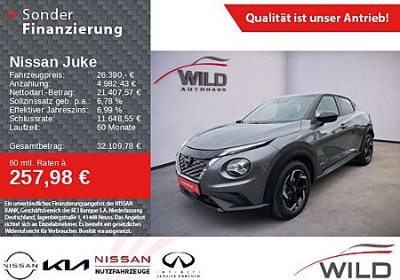 Nissan Juke gebraucht kaufen Nissan Juke 1.6 Hybrid Tekna LED Navi CarPlay, WKR