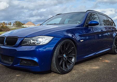 BMW 335 gebraucht kaufen BMW 335xi SanMarino blauer touring