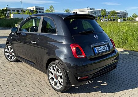 Fiat 500 HYBRID SPORT LEDER KLIMA PDC PANORAMA 1. HD