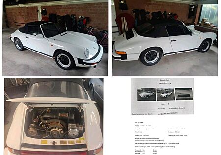 Porsche 911 Urmodell 911 SC Cabriolet, Erstbesitz, EZ 1983