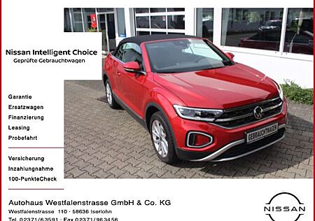 VW T-Roc Volkswagen Cabriolet 1.5 TSI Style-Std.-Heiz.,AHK,uvm