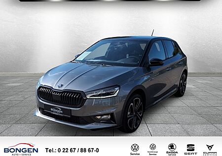 Skoda Fabia gebraucht kaufen Skoda Fabia 1.5 TSI Monte Carlo DSG Dach schwarz Carpl