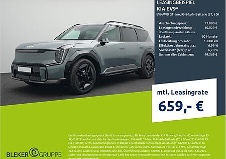 Kia EV9 gebraucht kaufen Kia EV9 AWD GT-line, 99,8-kWh-Batterie (5T, 6 Sitze)
