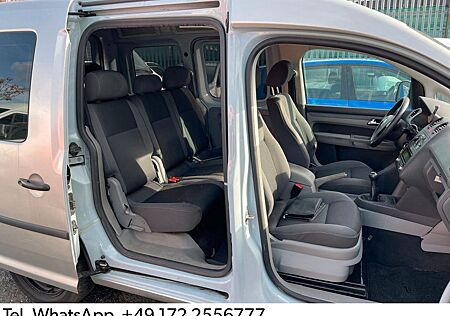 VW Caddy Volkswagen 2,0 Erdgas & Benzin*Euro 5*Klima*5-Sitzer