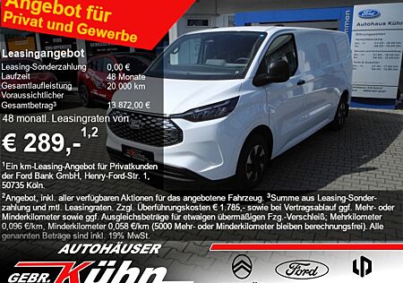 Ford Transit Custom e- L2 Trend - 230V (2,3kW), Allw.