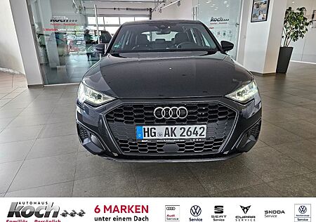 Audi A3 Sportback 1,5 TFSI S-tr. LED MMI NAVI SHZ P-A