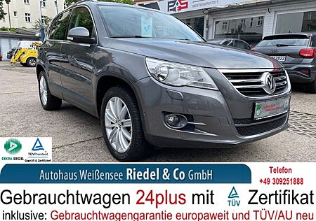VW Tiguan Volkswagen 2.0 TSI DSG 4Motion Team Navi ERSTBESITZ