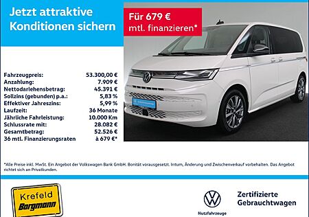 VW T7 Multivan Volkswagen 2.0 TSI Style MATRIX-LED PANO STANDH