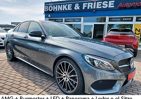 Mercedes-Benz C 250 Lim. AMG LED Leder Panorama Burmester