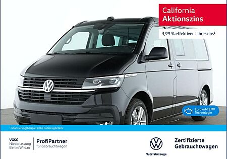 VW T6 California Volkswagen T6.1 California Beach TourTDI DSG Navi LED Klima