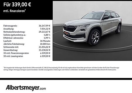 Skoda Kodiaq 2.0 TDI 4x4 Sportline +DSG+AHK+NAVI+LED++