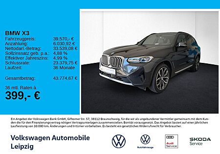 BMW X3 xDrive 20d Automatik *Leder*AHK*LED*