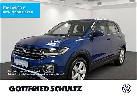 VW T-Cross Volkswagen 1.0 TSI Style Sitzheizung Einparkhilfe