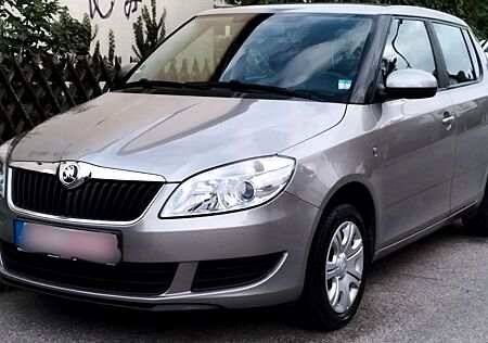 Skoda Fabia Ambition 1,2 Klima top gepflegt Cappuccino